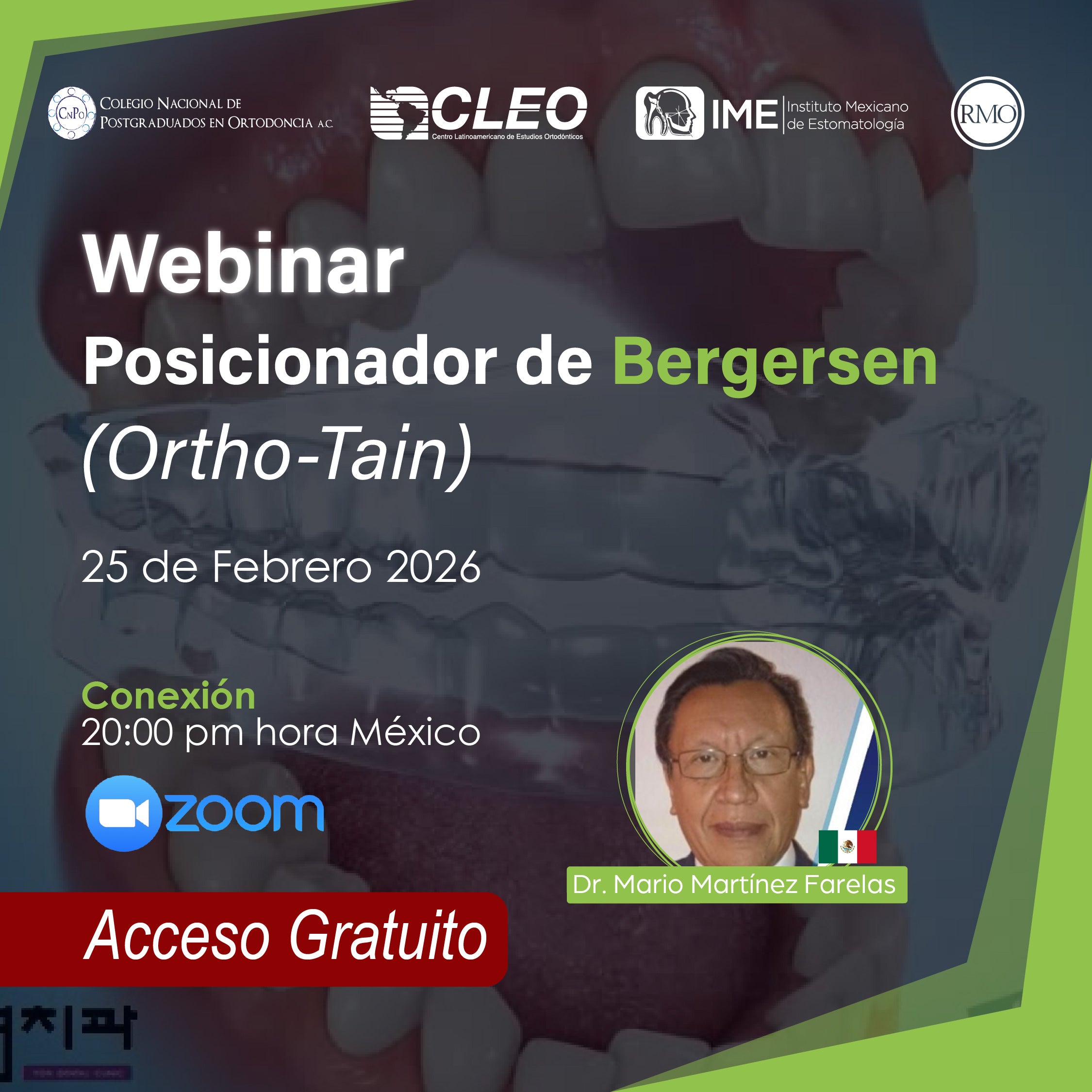 CLEO - Webinar Gratuito "POSICIONADOR DE BERGERSEN"