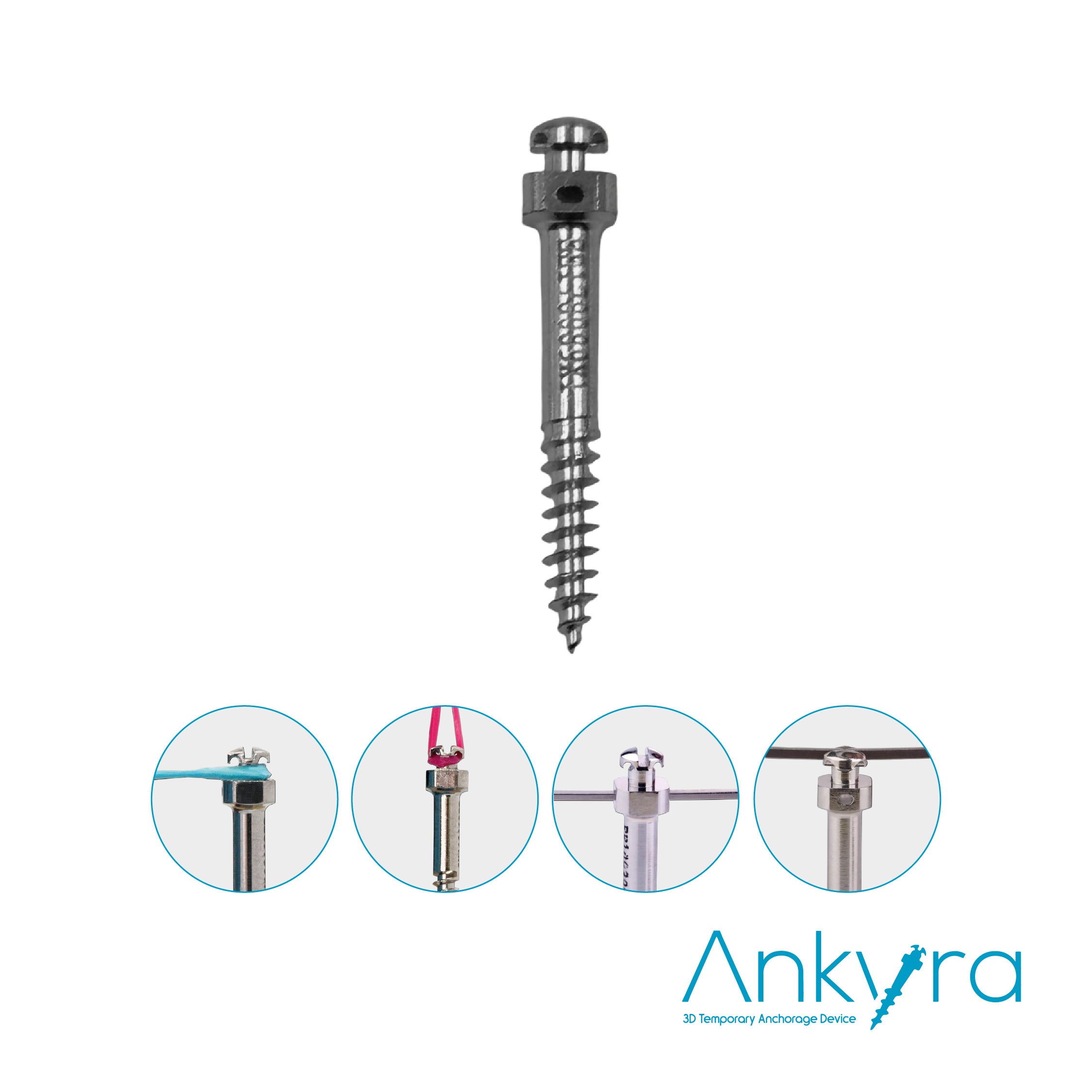 ANKYRA MICROTORNILLO ACERO