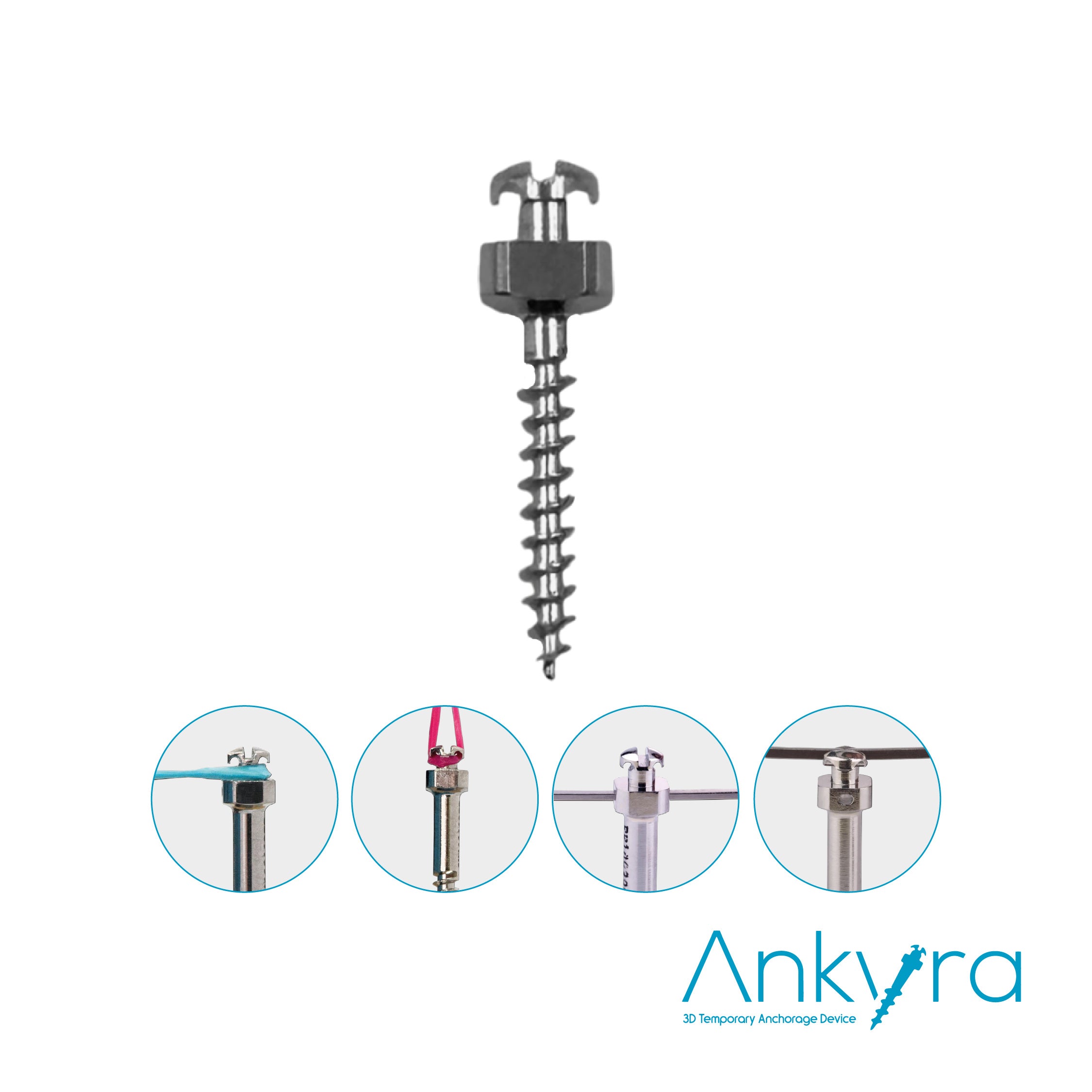 ANKYRA MICROTORNILLO ACERO