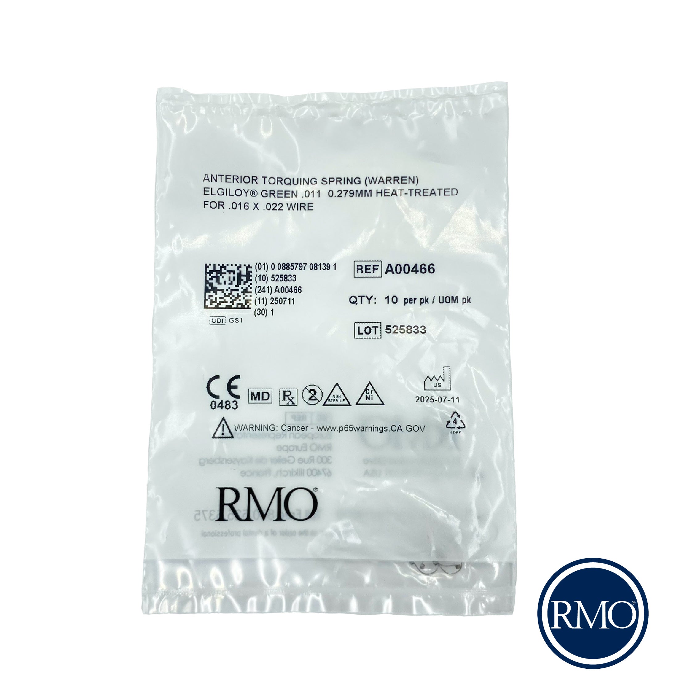 WARREN SPRINGS - RMO (PAQ. 10)