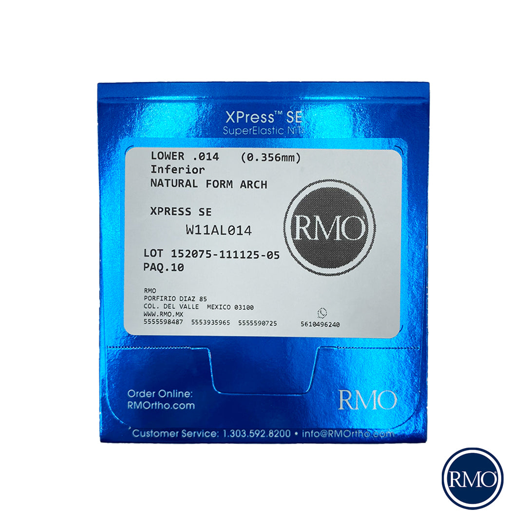 ARCOS SYNERGY NITI MANDIBULAR - RMO (PAQ.10)