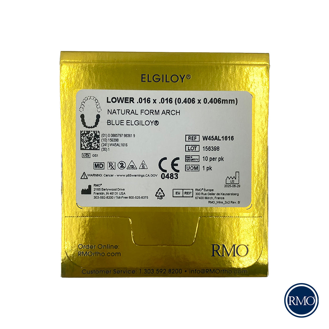 ARCOS ELGILOY AZUL MANDIBULAR - RMO