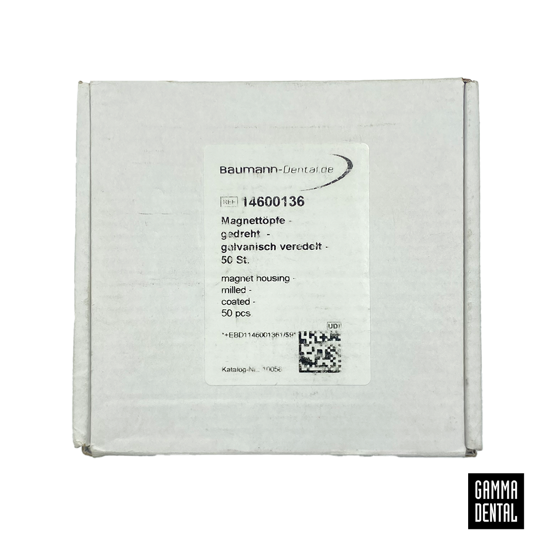GAMMA DENTAL - Retentive Magnet Housing.