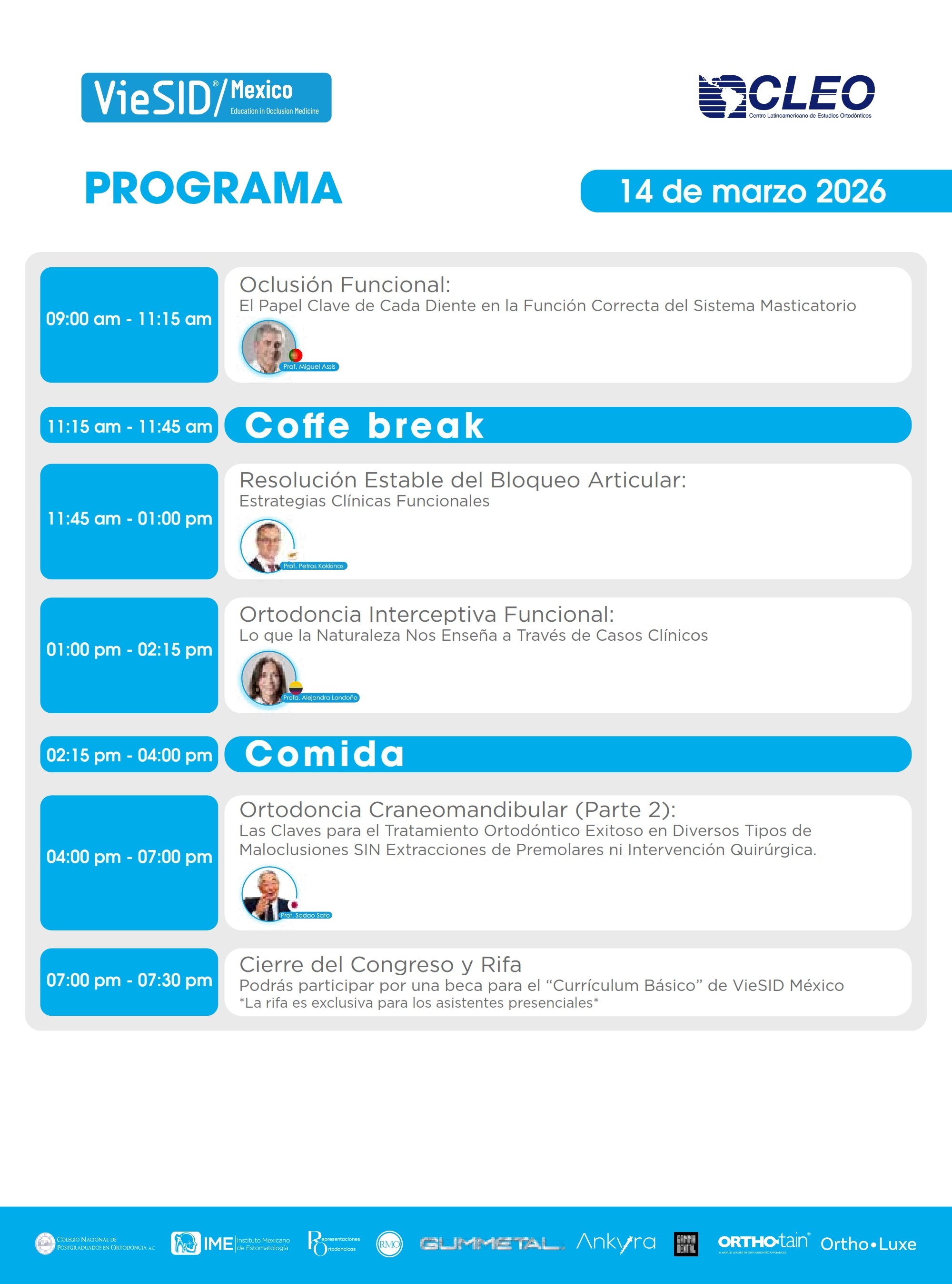 EVENTO - Congreso Medicina de la Oclusión 2026
