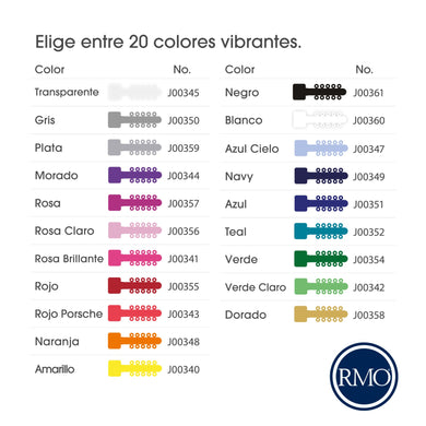 RMO LIGADURAS PAQUETE 1000 PZAS