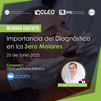 Webinar Gratuito Importancia del Diagnóstico en los 3ero Molares