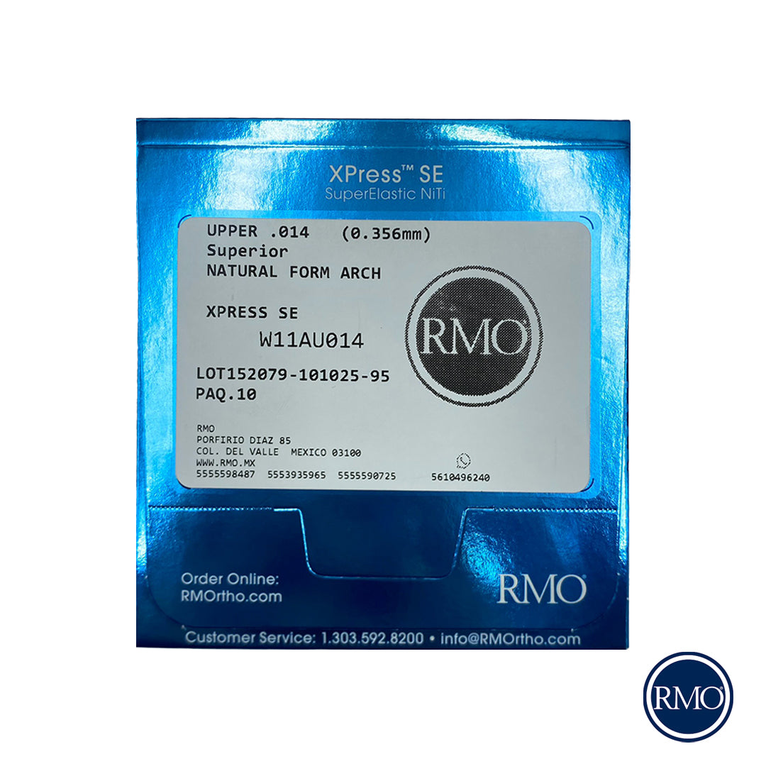 ARCOS SYNERGY NITI MAXILAR - RMO (PAQ.10)