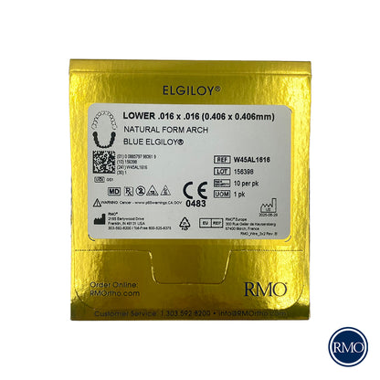 ARCOS ELGILOY AZUL MANDIBULAR - RMO