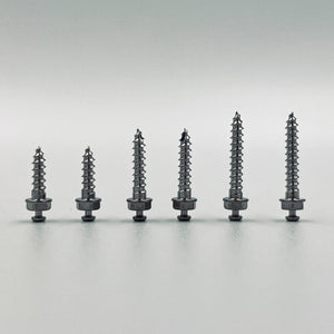 Tornillos de Botón  G114  paq.2   8mm Largo x 1.6mm Diámetro