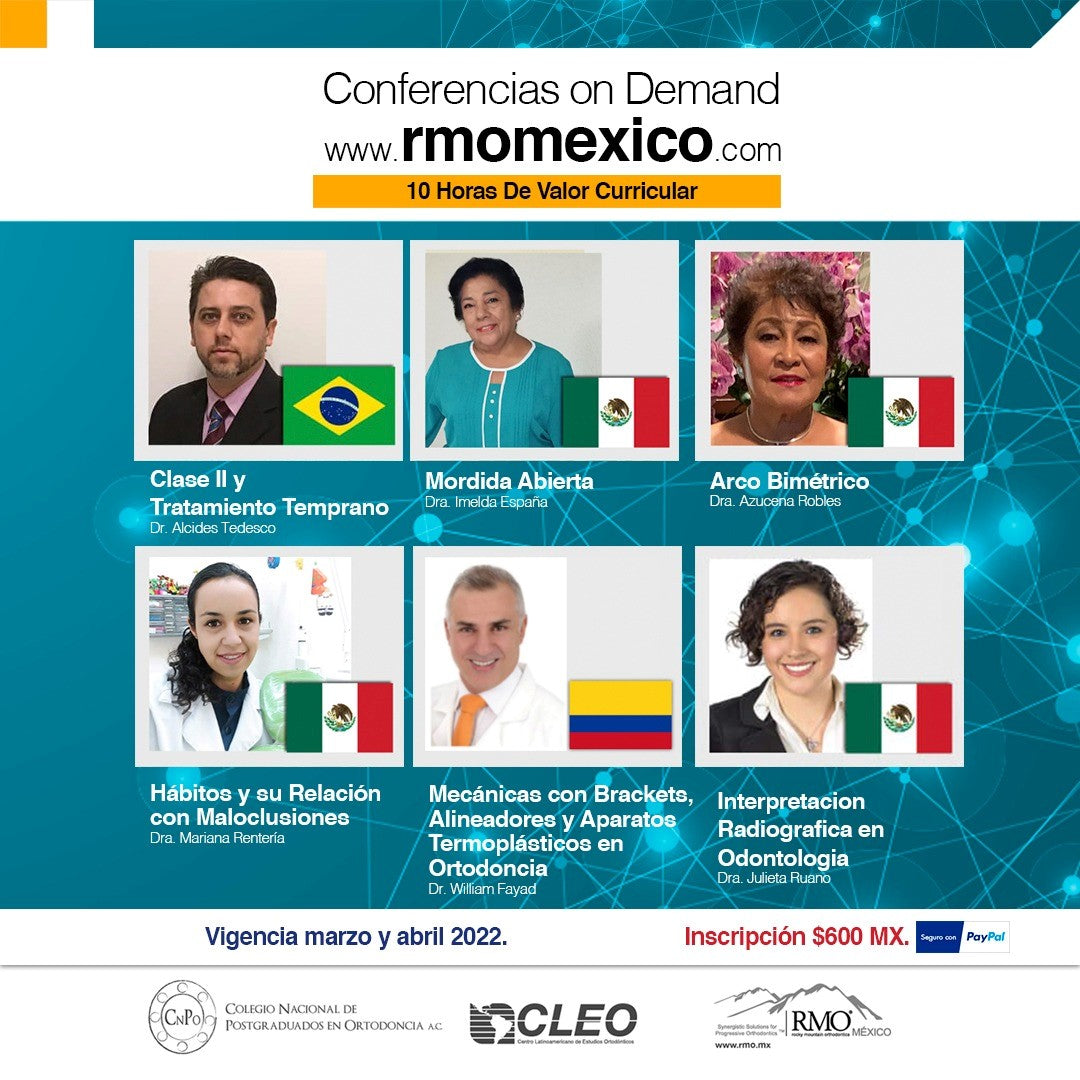VIDEO Conferencia Hábitos y su Relación con Maloclusiones, Clase II Adultos y Tratamiento Temprano