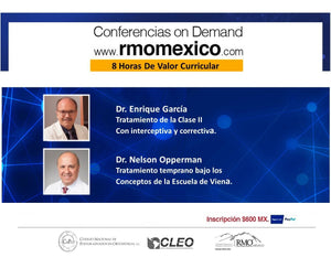 VIDEO Conferencia Tratamiento de la Clase II Con interceptiva y correctiva. Tratamiento temprano bajo los conceptos de la Escuela de Viena.